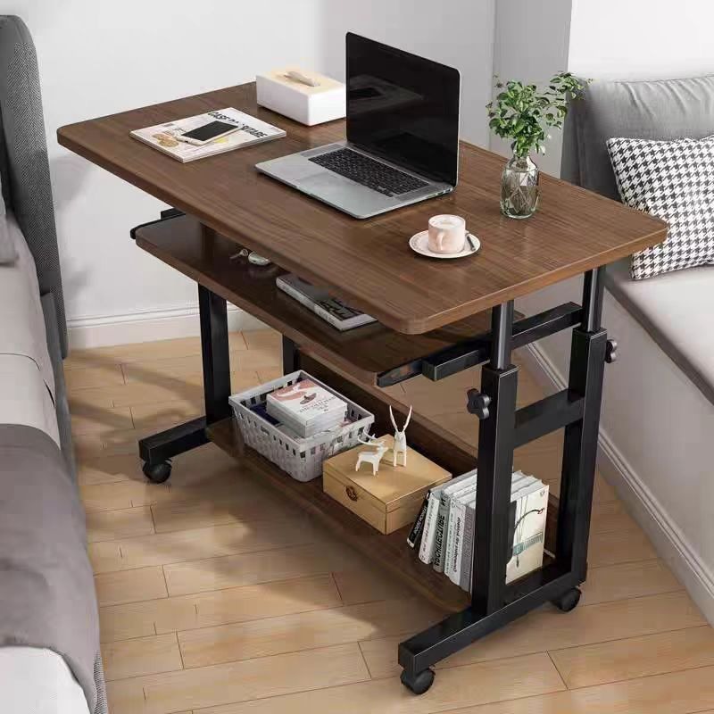 Desk Setup Modern - Verplaatsbare kleine tafel, nachtkastje, slaapkamer, huishoudelijk