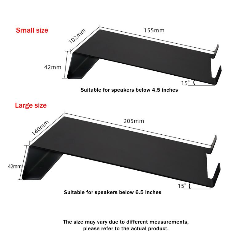 Desk Setup Equipment - Heavy Duty MR5BT Desktop Speaker Stand