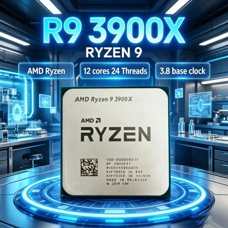 Amd Cpu Ryzen 9 - AMD Ryzen 9 3900X Ontgrendelde processor
