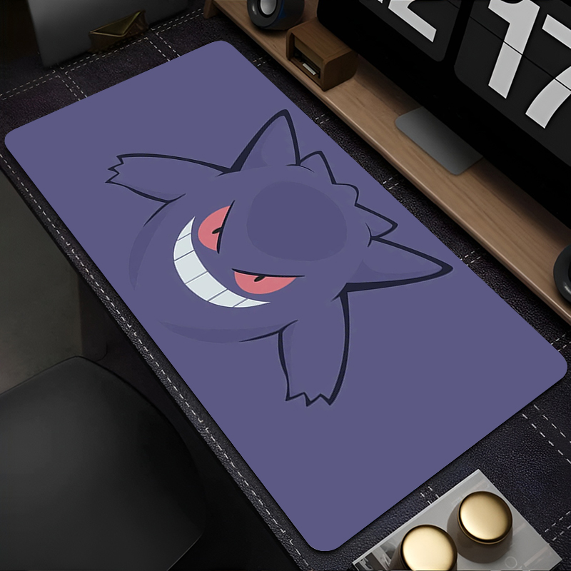 Desk Setup Mat - Rubberen PC-muismat Pokemon Gengar Gamer Gaming