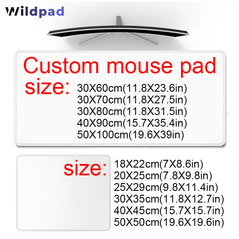 Desk Setup Mat - Aangepaste muismat print diy grote speelmat