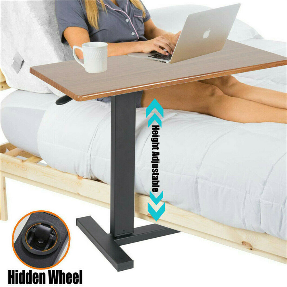 Desk Setup Maker - Grote, oprolbare laptopbureau, in hoogte verstelbare