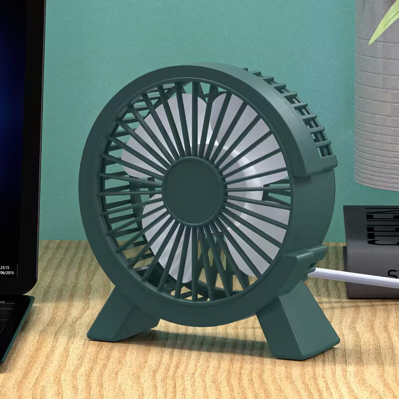 Fan Desk Small Usb - Mini USB oplaadbare tafelventilator Draagbare kleine