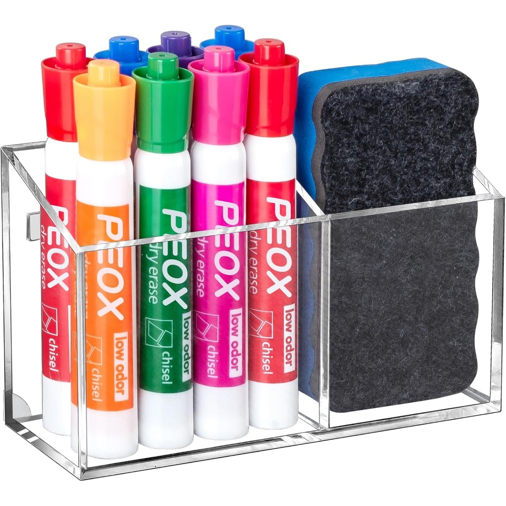 Pen Cup Magnetic - Magnetische droog uitwisbare markerhouder Whiteboard-accessoires Antislip