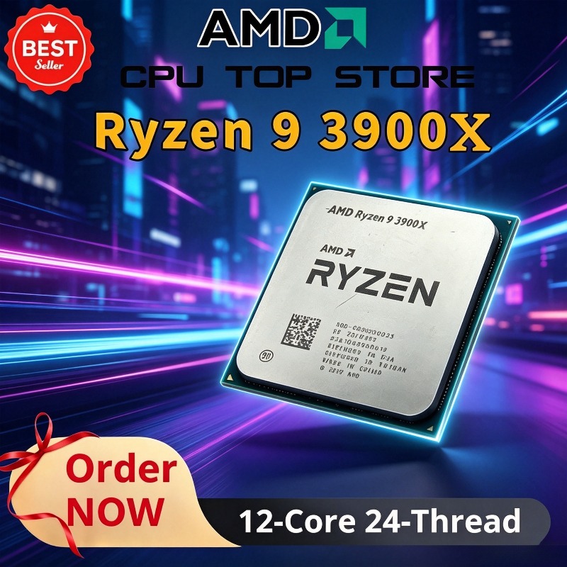Amd Cpu Ryzen 9 - 100% gloednieuwe AMD Ryzen 9 3900X,
