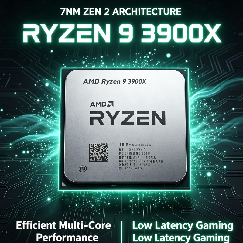 Amd Cpu Ryzen 9 - AMD Ryzen 9 3900X 12-Core 24-Thread