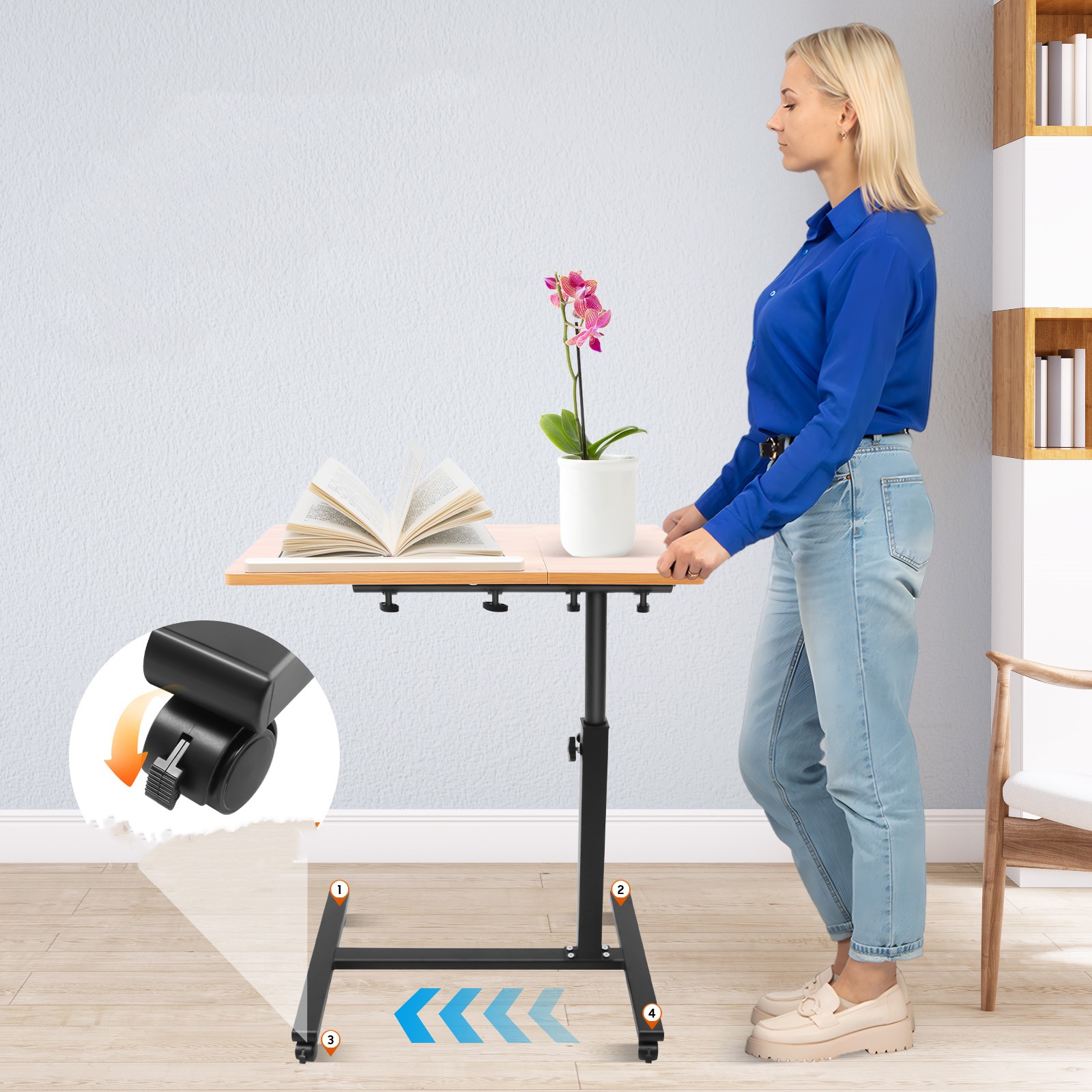 Mobiele laptoptafel, verstelba - Desk Setup Maker recensie en prijs