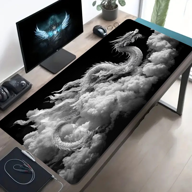 Zwart-witte Dragon Gaming Muis - Desk Setup Pc And Laptop recensie en prijs