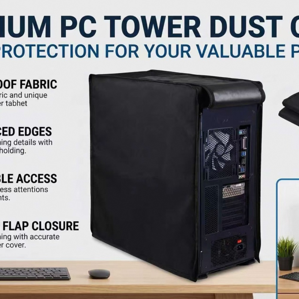 Stofkap voor desktop-cpu-behui - Desk Setup Design recensie en prijs