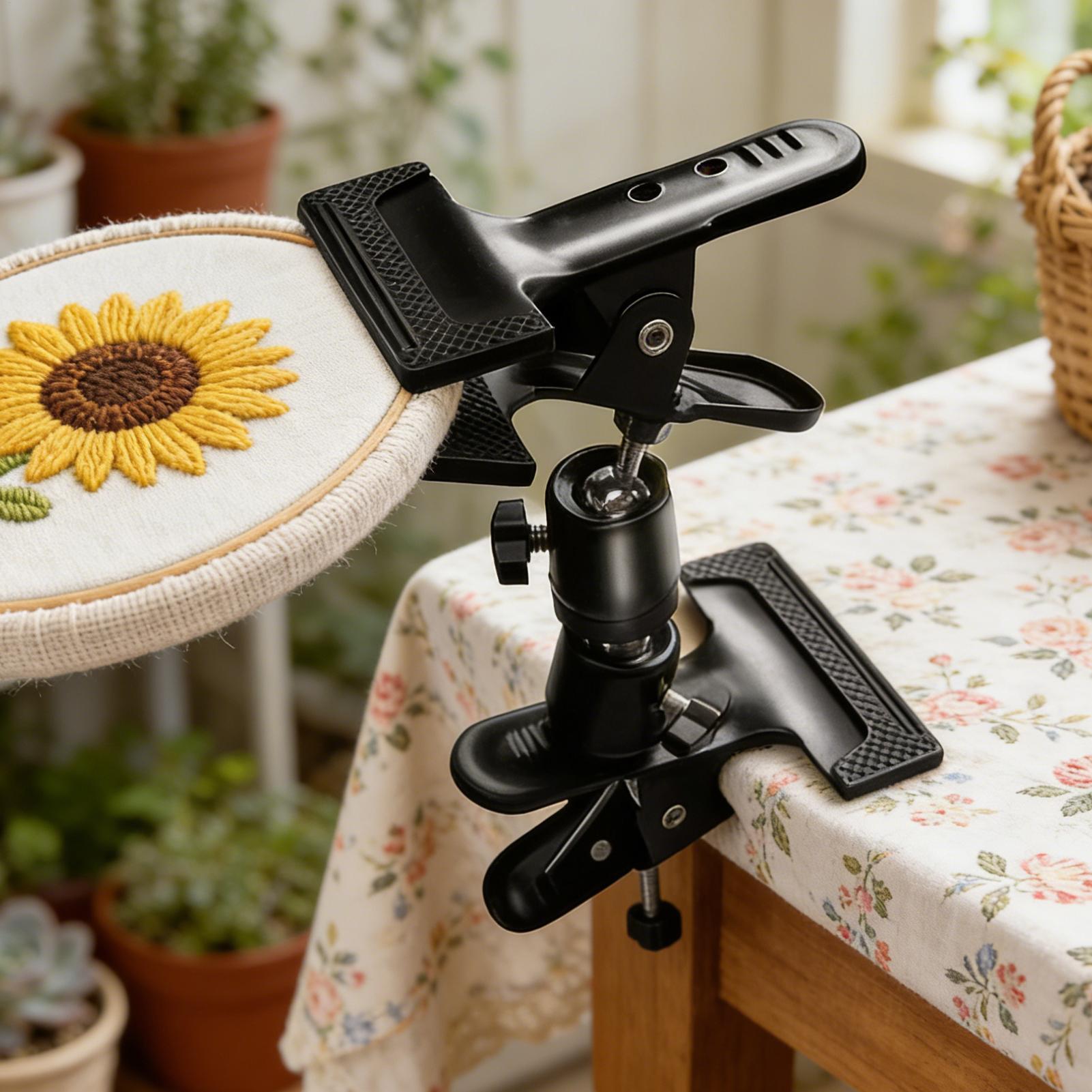 Borduurhouder, zwaar, verstelb - Desk Setup Equipment recensie en prijs
