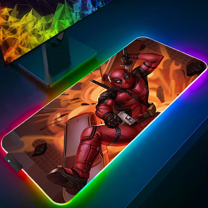 LED-muismat Gaming Backlight L - Desk Setup Carpet recensie en prijs