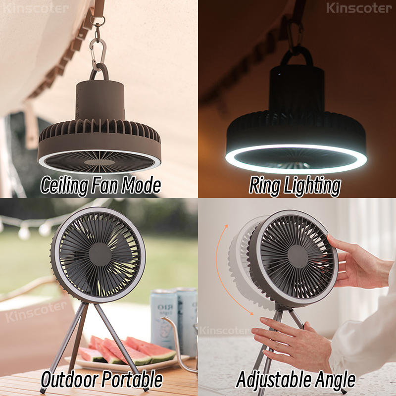 10000Mah 4000MAh Camping Fan O - Desk Setup Gear recensie en prijs
