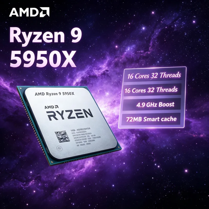 AMD Ryzen 9 5950X 64MB Grote C - Amd Cpu Ryzen 9 recensie en prijs