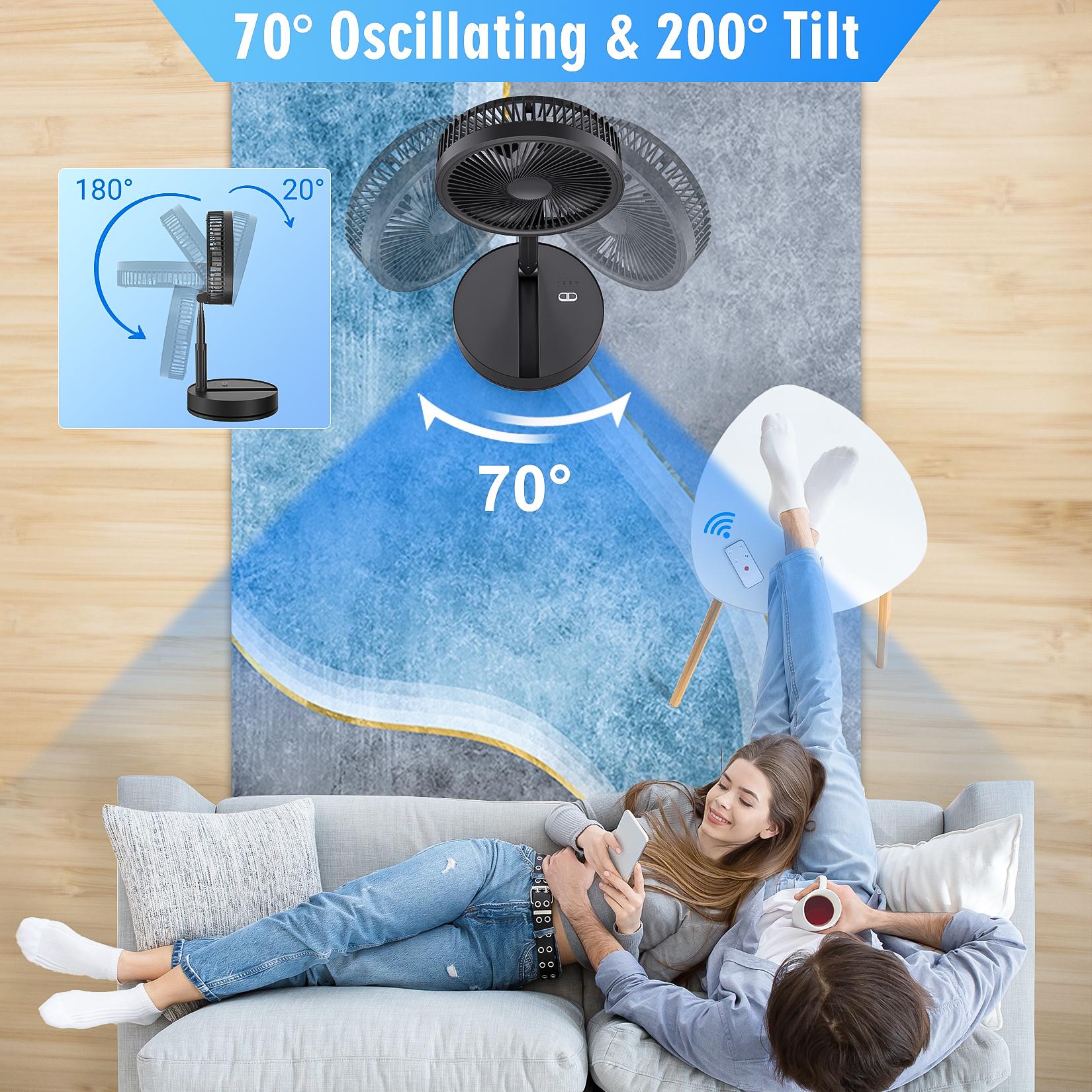 Draagbare opvouwbare oplaadbar - Fan Desk Small Usb recensie en prijs