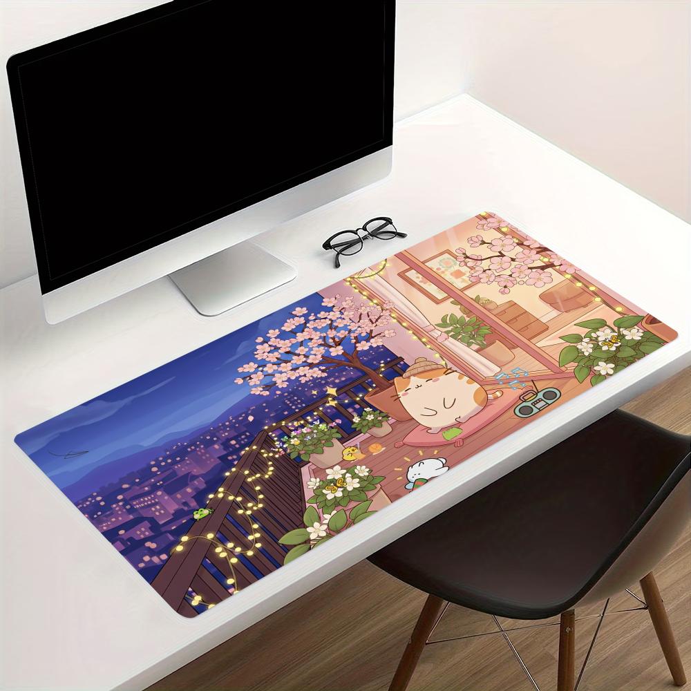 Cosy Anime Street Extended Gam - Desk Setup Pc And Laptop recensie en prijs