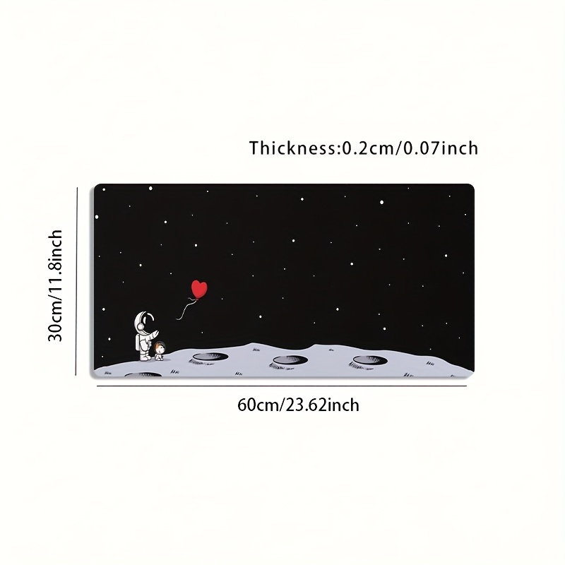 Astronaut Moon Space extra gro - Desk Setup Pc And Laptop recensie en prijs