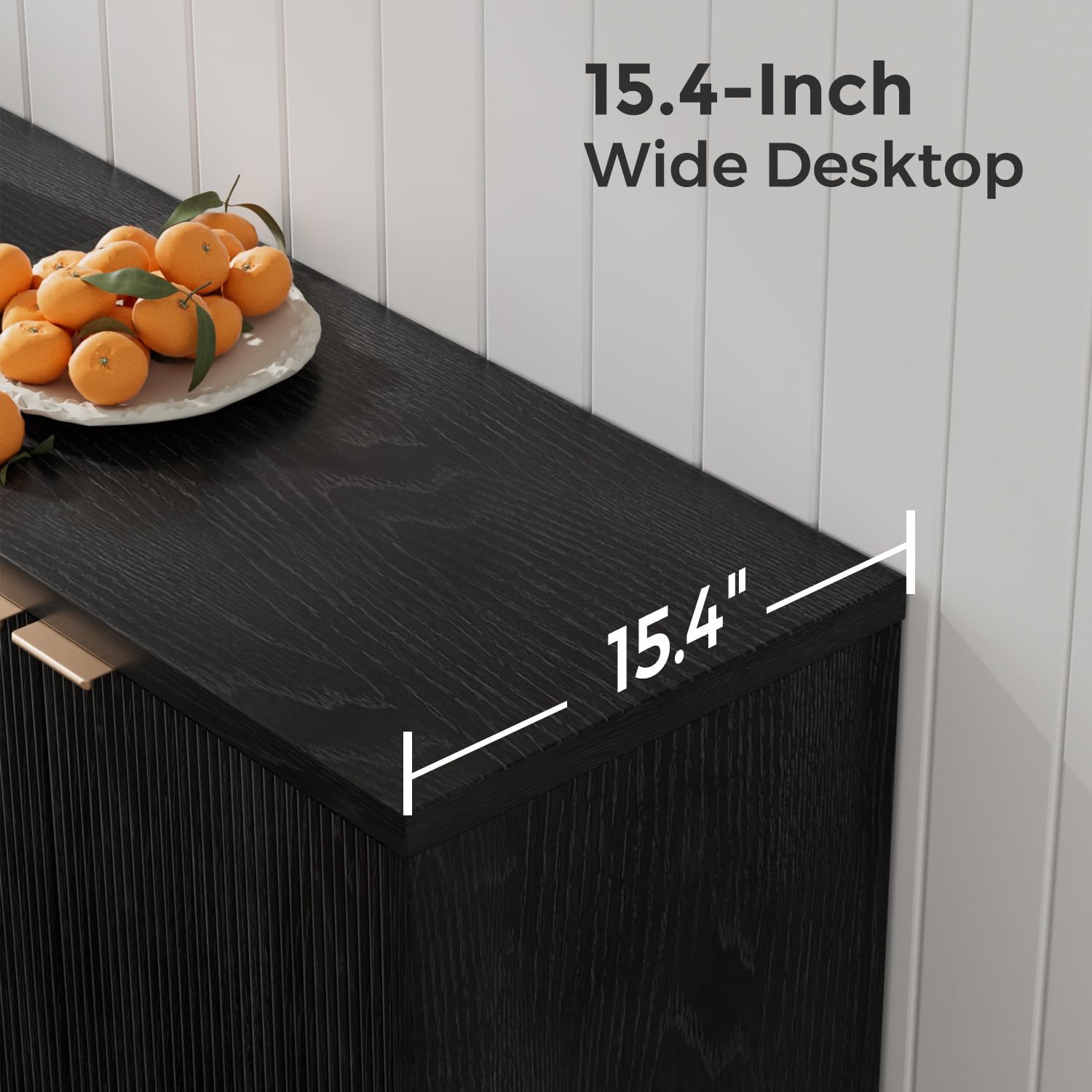Gecanneleerde buffetkast met o - Desk Setup Modern recensie en prijs