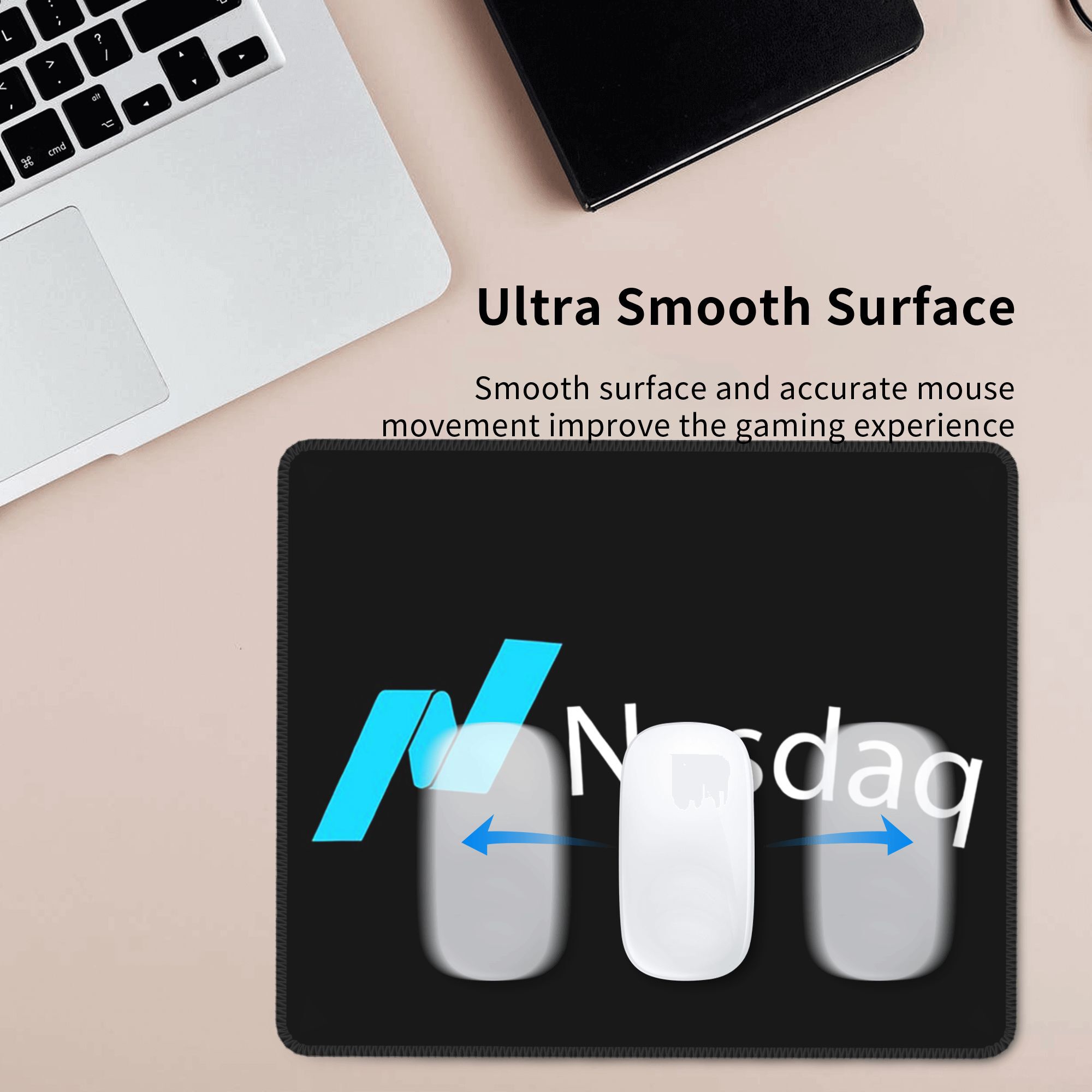 Nasdaq voorraadmarkt Muismat C - Desk Setup Maker recensie en prijs