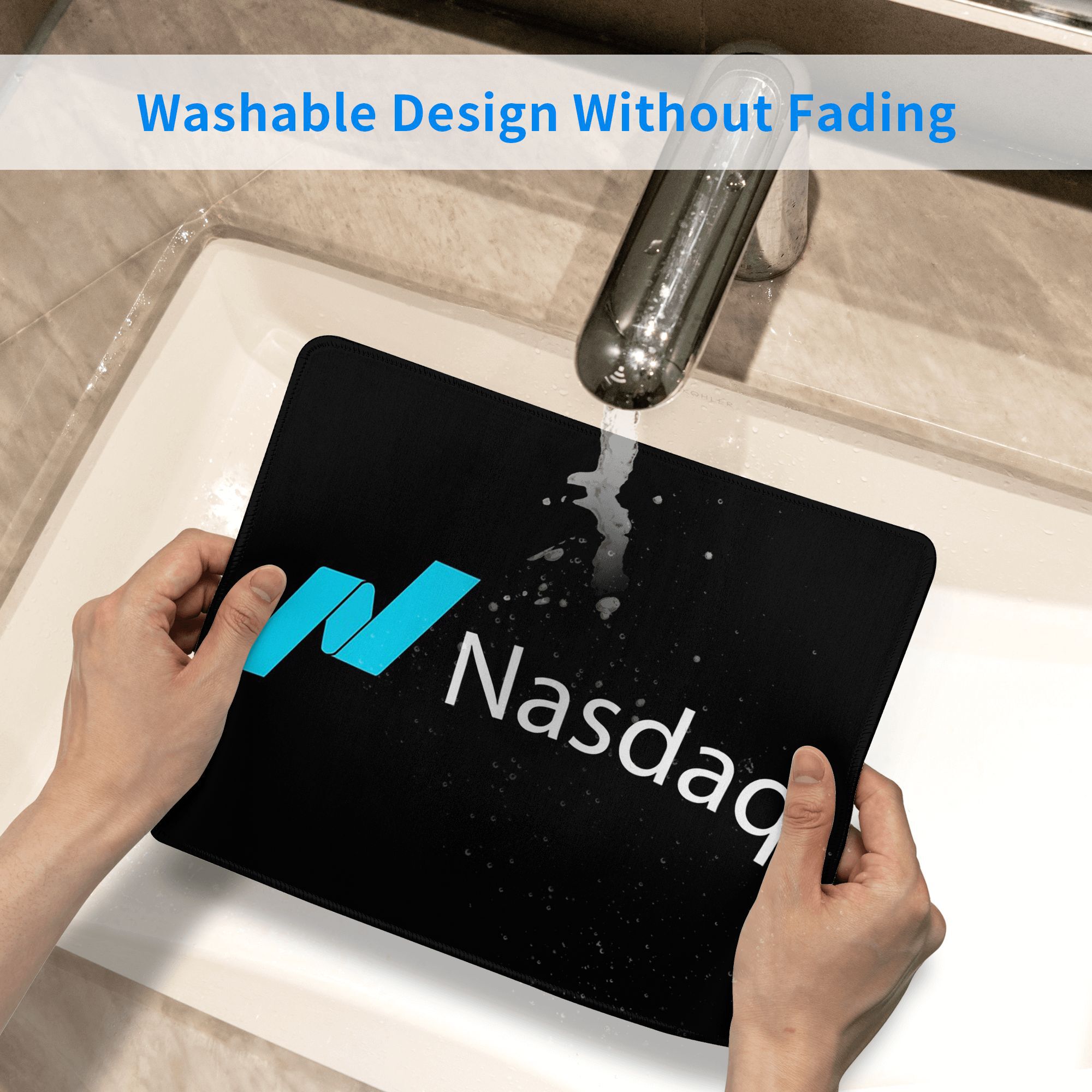 Nasdaq voorraadmarkt Muismat C - Desk Setup Maker recensie en prijs