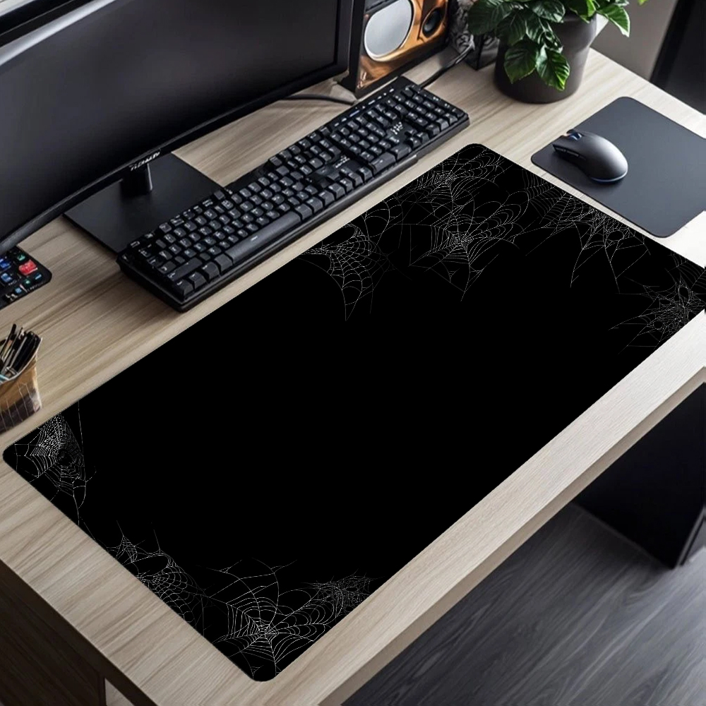 Abstracte zwart-witte muismat  - Desk Setup Pc And Laptop recensie en prijs