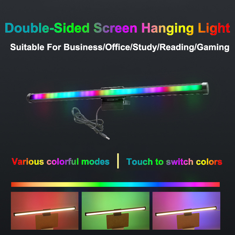 LED-monitor hangende bureaulam - Desk Setup On Bed recensie en prijs