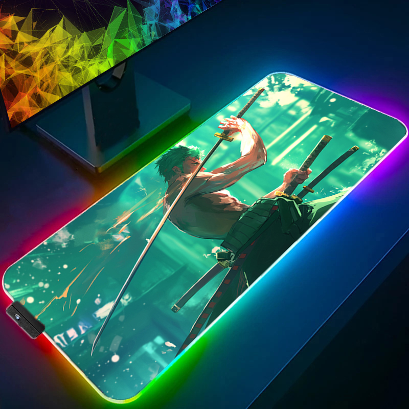 EEN STUK Zoro Muismat RGB Gami - Desk Setup Carpet recensie en prijs