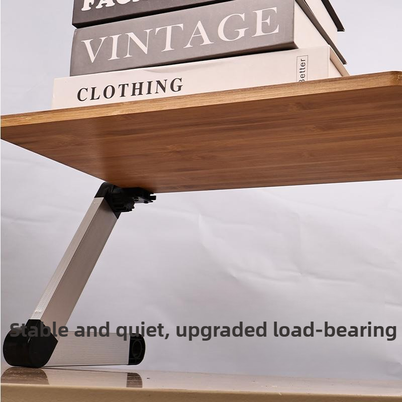 Verstelbaar bamboe bedbureau O - Desk Setup With Ipad recensie en prijs