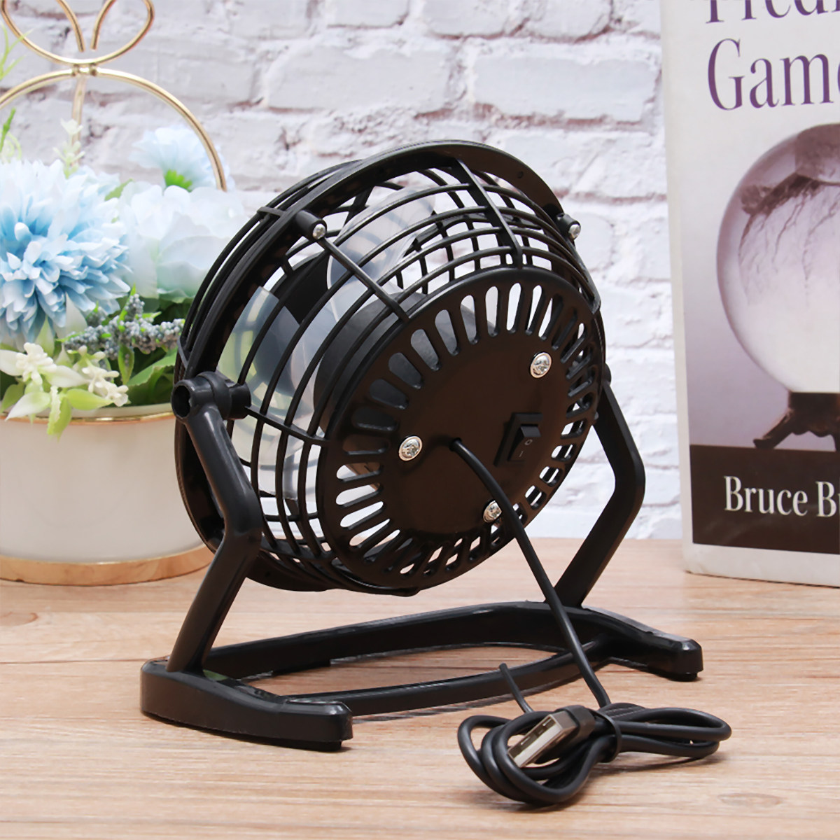 Mini USB-ventilator, lichtgewi - Fan Desk Small Usb recensie en prijs