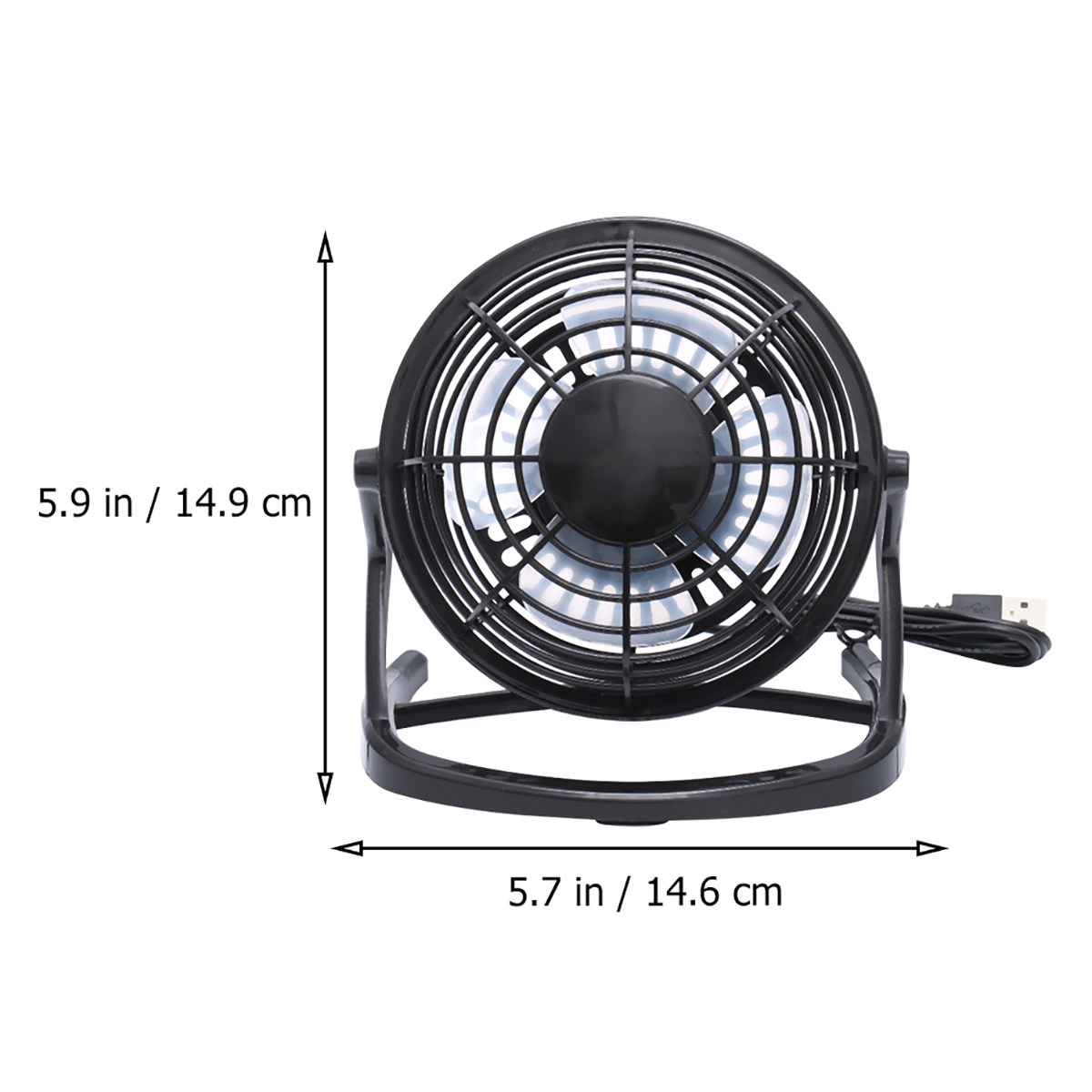 Mini USB-ventilator, lichtgewi - Fan Desk Small Usb recensie en prijs