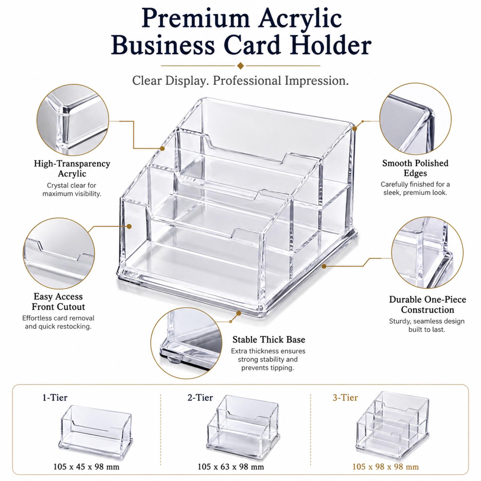 1-3 stuks moderne, transparant - Desk Setup Modern recensie en prijs
