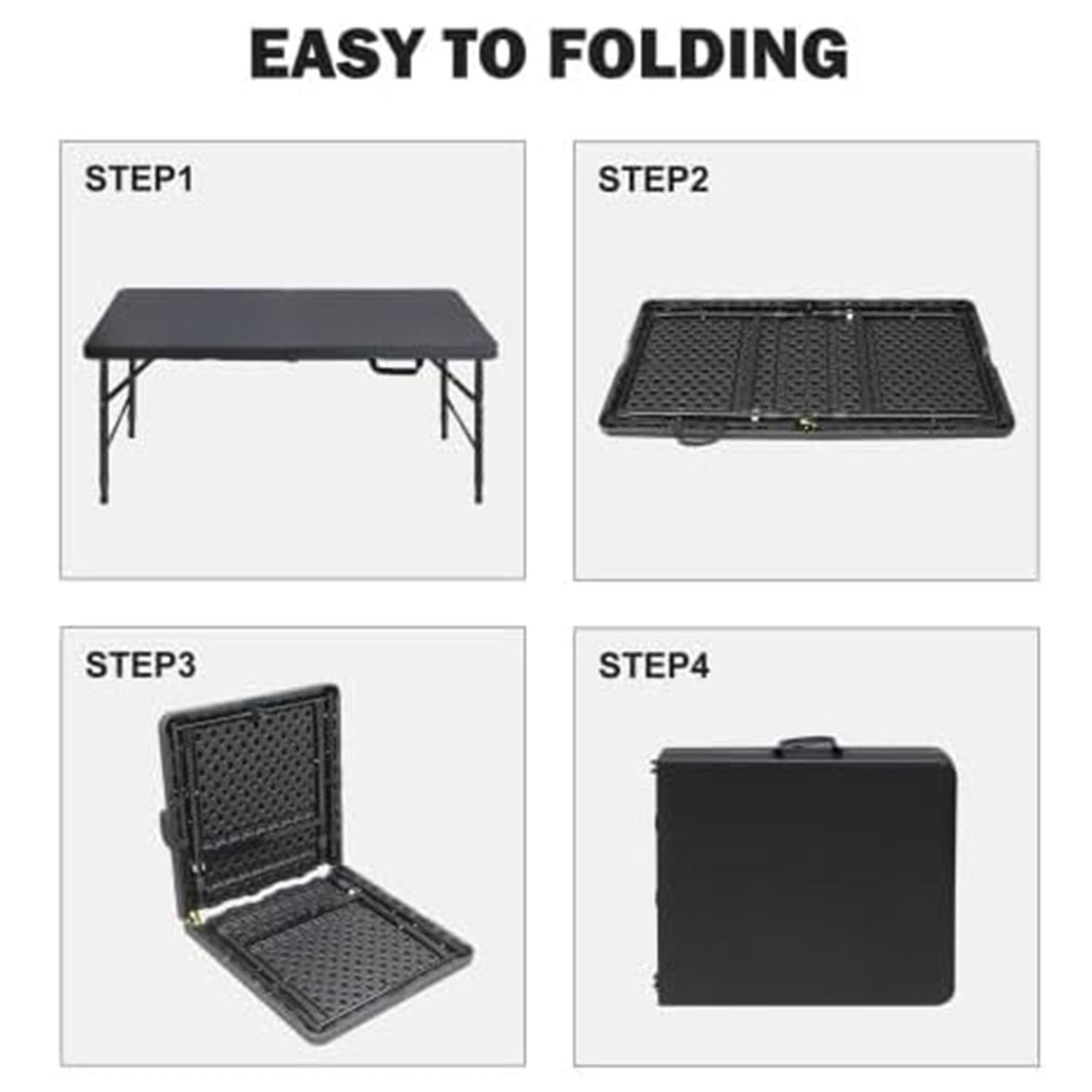Vouwtafel 4ft hoogteverstelbaa - Desk Setup Clean recensie en prijs