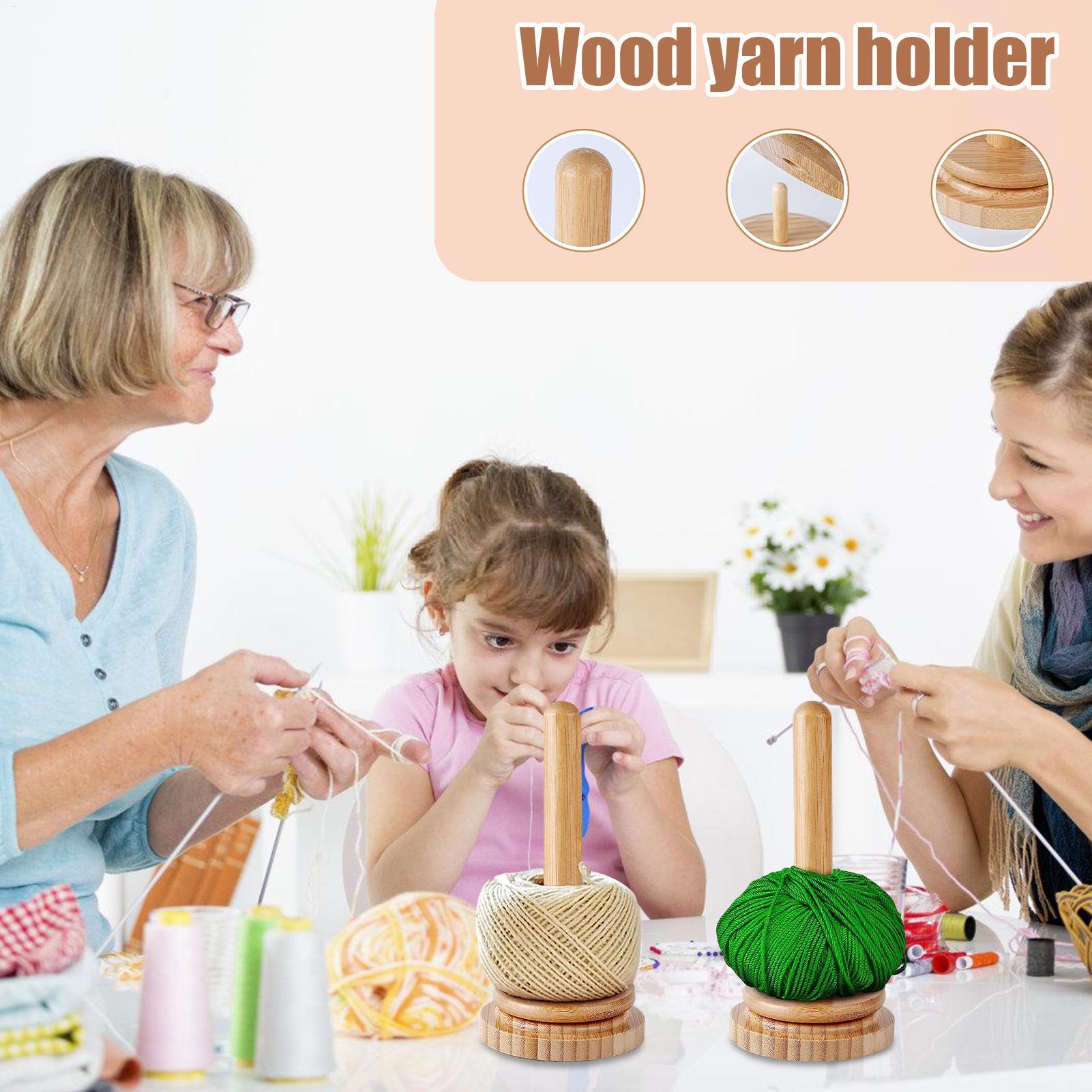 Draaiende houten garenkoker, g - Desk Setup Design recensie en prijs