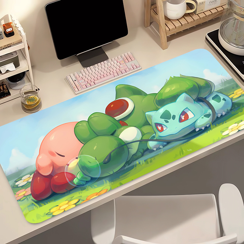 Anime Muismat Pokemon Bulbasau - Desk Setup Mat recensie en prijs