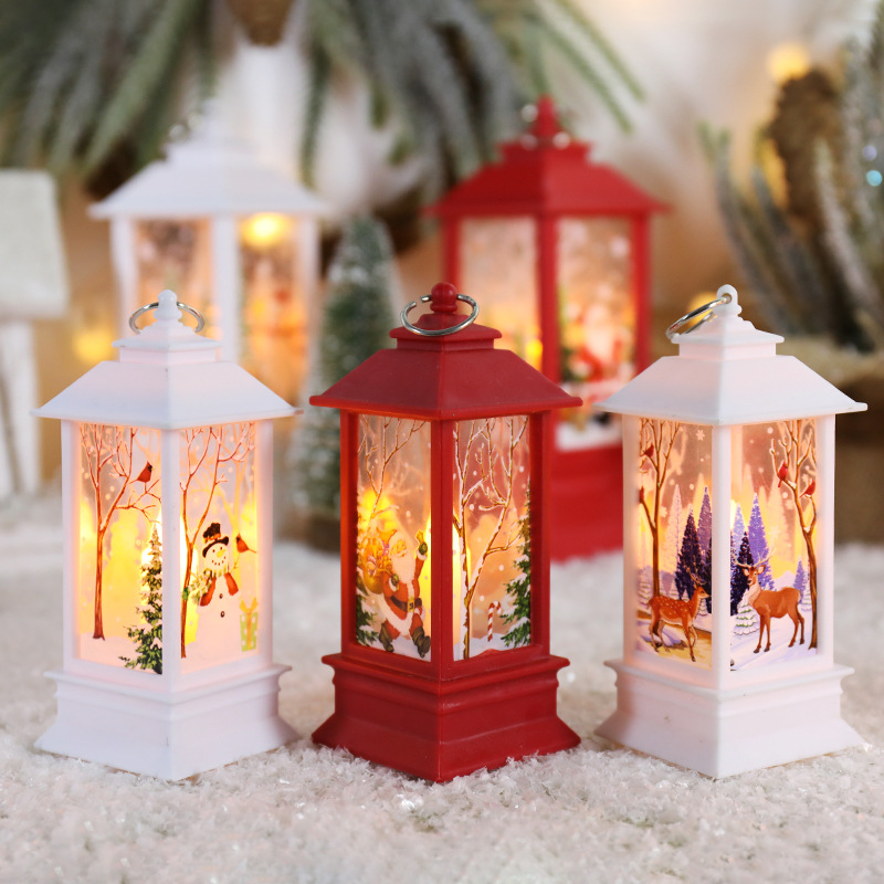 1pcs Kerst Windlamp Kaars Tafe - Desk Setup Equipment recensie en prijs