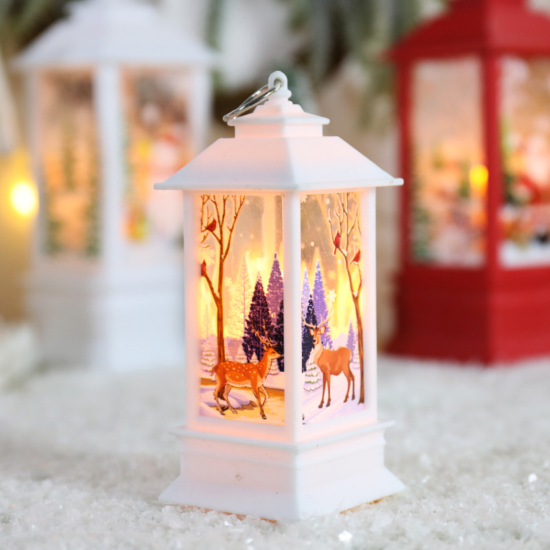 1pcs Kerst Windlamp Kaars Tafe - Desk Setup Equipment recensie en prijs