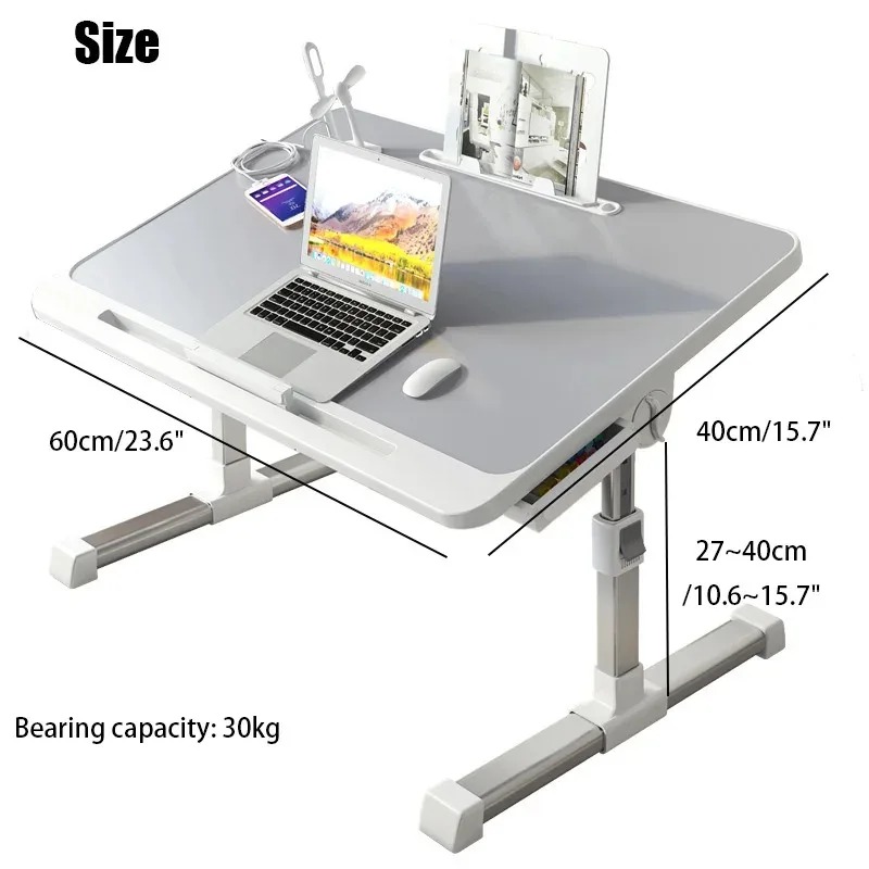 Laptop Bed Tray Table Adjustab - Desk Setup Maker recensie en prijs