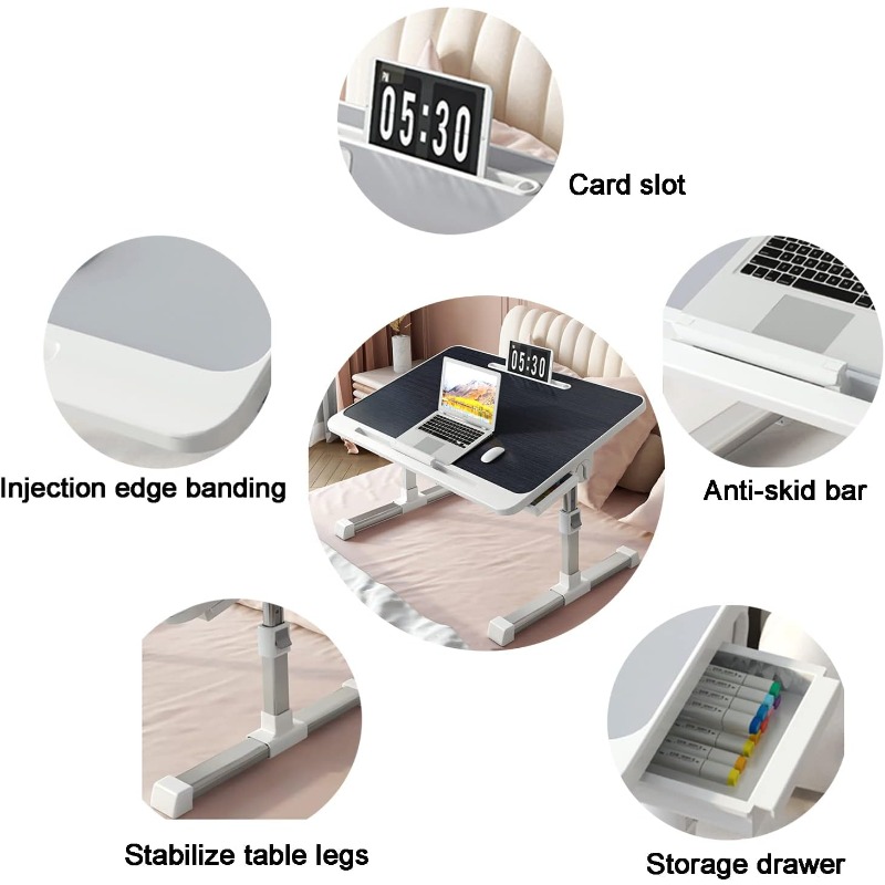 Laptop Bed Tray Table Adjustab - Desk Setup Maker recensie en prijs