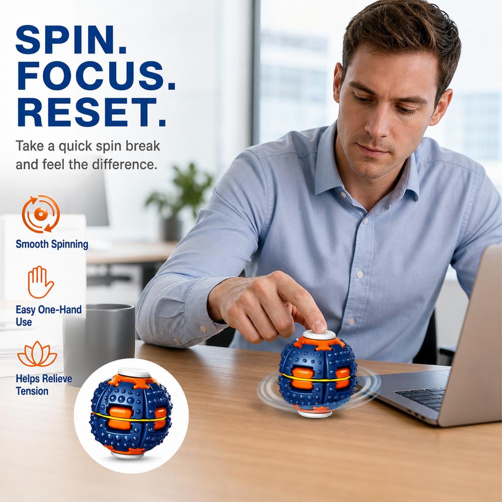 Draagbare draaibare fidgetbal, - Desk Setup Gear recensie en prijs
