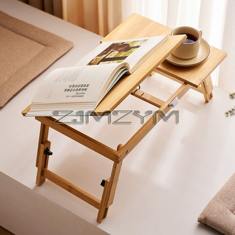 Opvouwbare laptoptafel Bamboe  - Desk Setup Maker recensie en prijs
