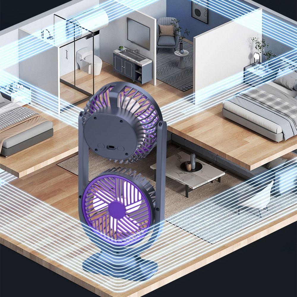 5-versnellings desktopventilat - Desk Setup Gear recensie en prijs