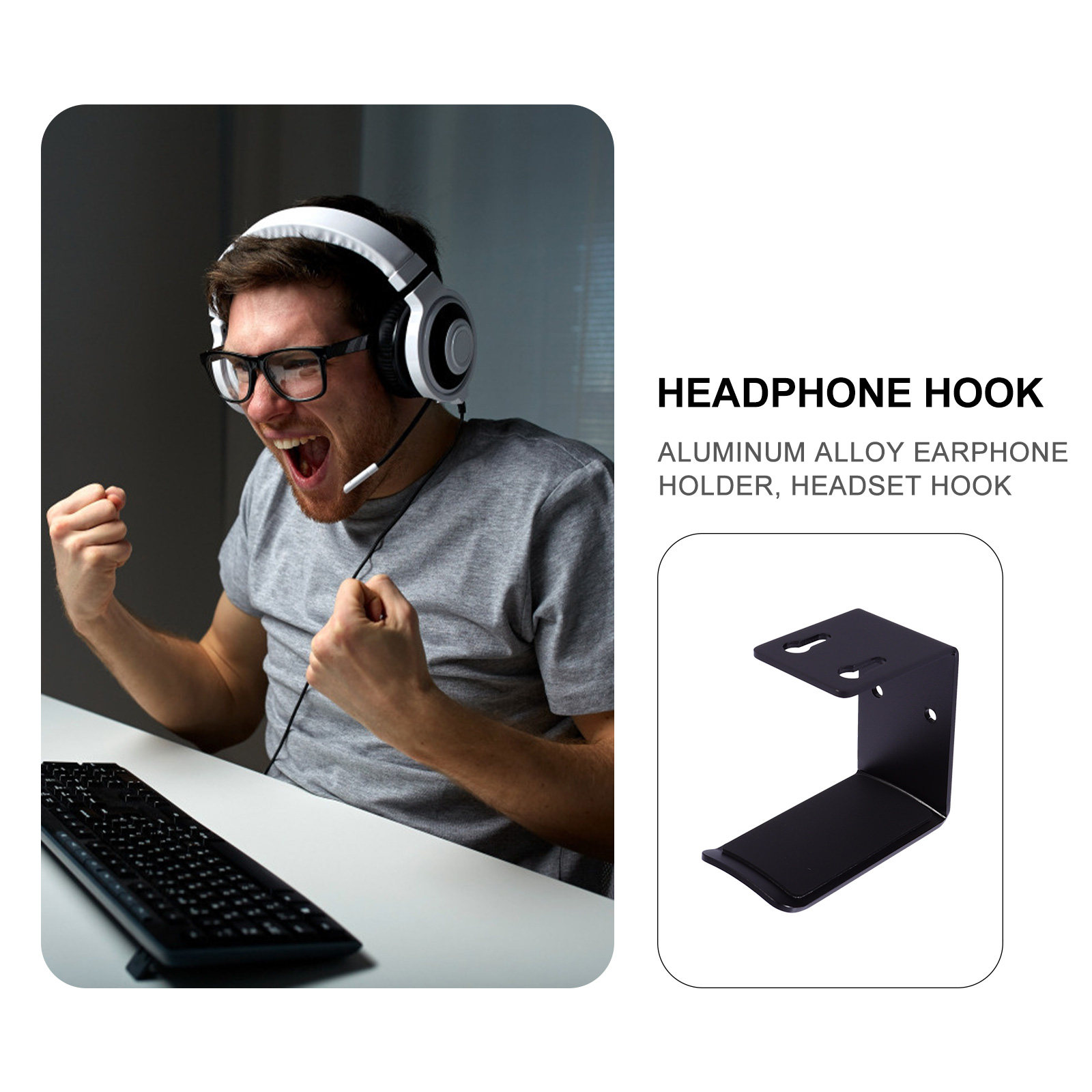 1 stuks premium aluminiumleger - Desk Setup Design recensie en prijs